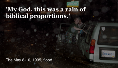 'A rain of biblical proportions': May 8-10, 1995, flood